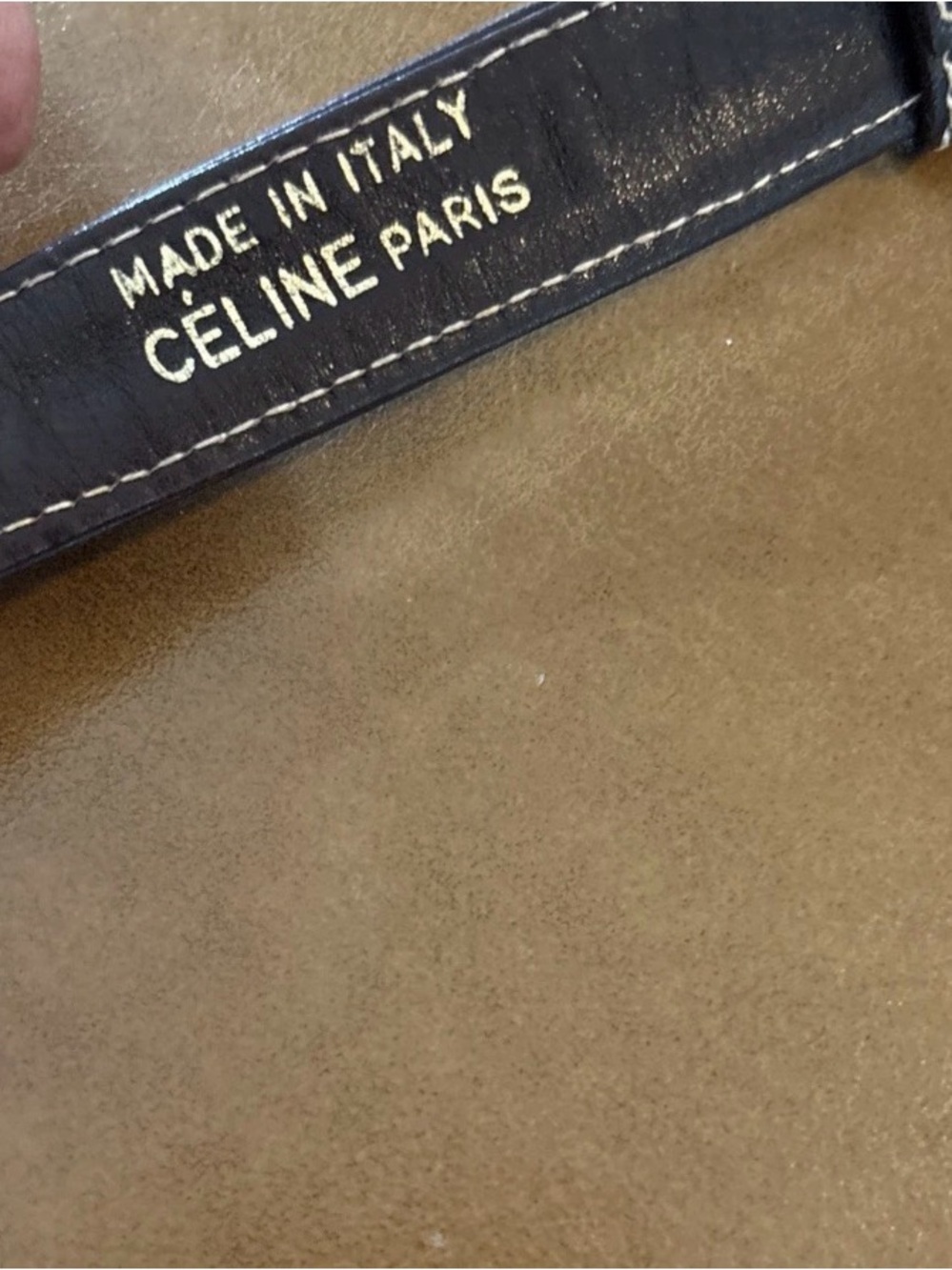 Vintage Celine Horsebit Canvas And Leather Shoulder Bag RARE - Picture 13 of 16